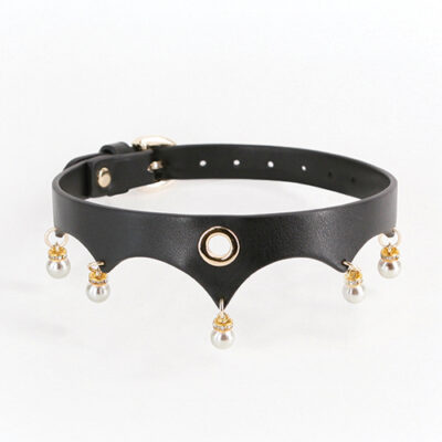 Fetish & Fashion Jezebel Collar - Black