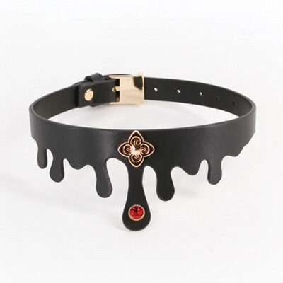 Fetish & Fashion Elvira Collar - Black