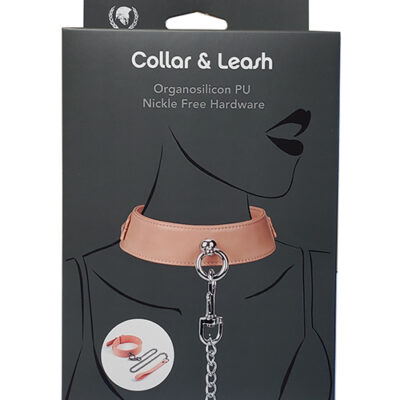 Spartacus Organsilicone PU Collar & Leash