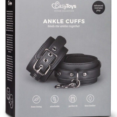 Easy Toys Fetish Ankle Cuffs - Black